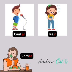 FICHA sobre verbos ar - er - ir