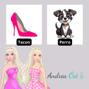 INFOGRAFÍA vocabulario sobre Barbie