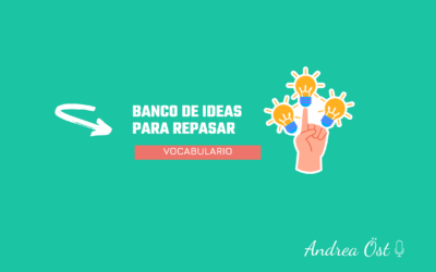 Banco de ideas para repasar vocabulario.