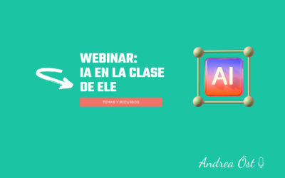 Webinar: IA en la clase de Ele