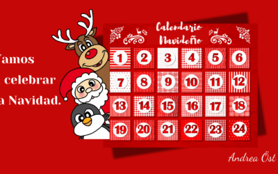 Calendario Navideño para estos últimos días de clases.